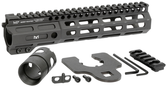 Midwest MINF925 Night Fighter, 9.25" M-LOK, Black Hardcoat Anodized - 812102033585 