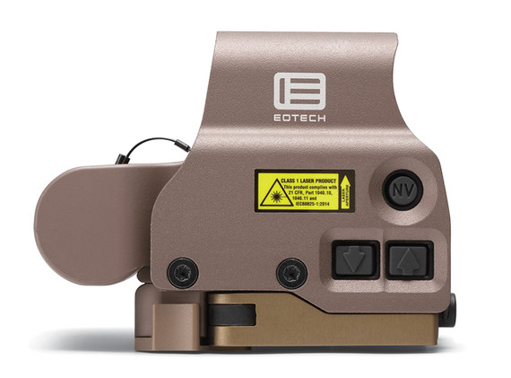EO Tech EXPS3-2 Holographic Sight, 68 MOA Ring/(2) 1 MOA Dots, Night Vision Comp, Tan - 672294600398 