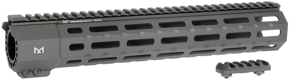 Midwest MISP12M, SP-Series AR-15 Handguard, 6061 Aluminum, Black Hard Coat Anodized 