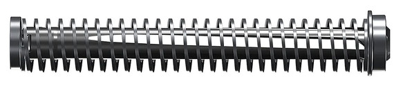 Radian Weapons Compressor Guide Rod, Sig P365, 3 Springs, Black DLC - 810098421119 