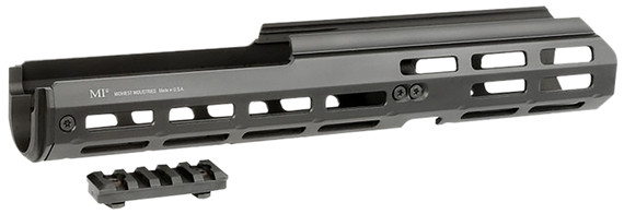 Midwest MIBENM4HG M4 Benelli, 5-Slot Polymer M-LOK Rail, Black Hardcoat Anodized - 812102034094 