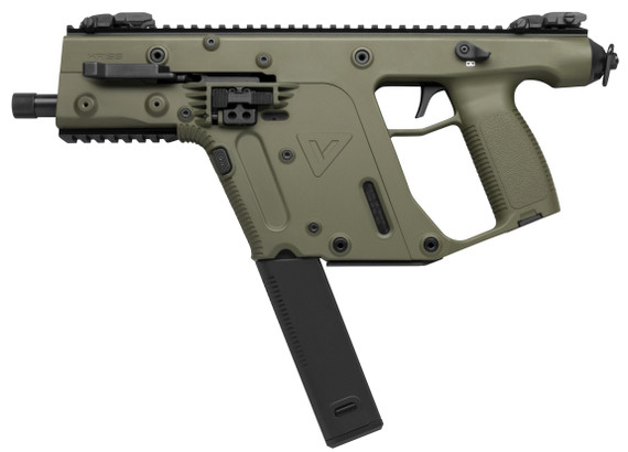 Kriss Vector SDP G2, 10MM, 5.5" Barrel, 15 Rds, Olive Drab Green - 810237024331 