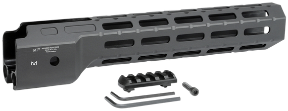 Midwest MICRPC9 Combat Ruger PC9 M-Lok Handguard, Black Anodized - 812102032403 