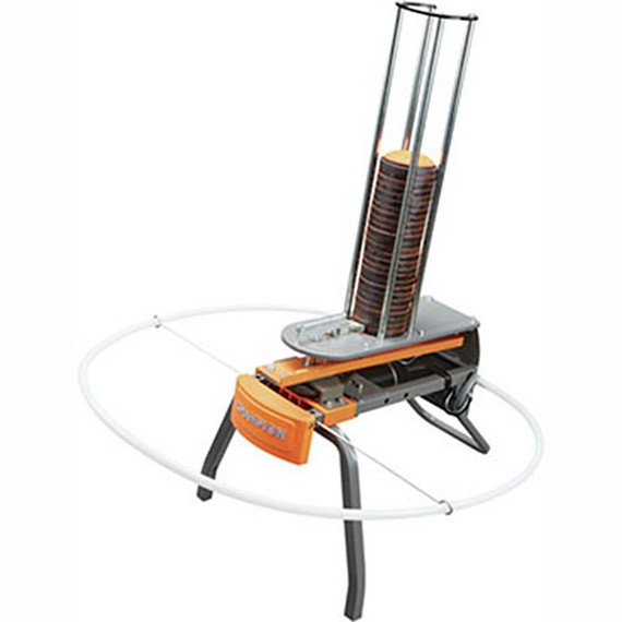 Champion Work Horse Electronic Trap Thrower, Compact Design, Orange Finish 