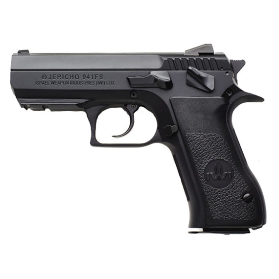 IWI Jericho 941 FS9, 9MM, 3.80" Barrel, 16 Rds, Black - 818004022986 