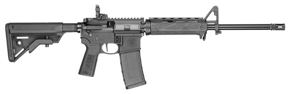 Smith & Wesson Volunteer XV, 5.56 NATO, 16.00" Barrel, 30+1 Rds, Matte Black - 022188887693 