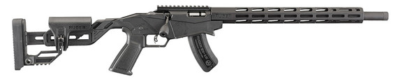 Ruger Precision Rimfire, .22 WMR, 18.00" Barrel, 15 Rds, Black Hard Coat Anodized - 736676084043 