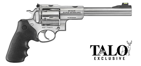 Ruger Super Redhawk, 44 MAG, 7.50" Barrel, 6 Rds, Satin Stainless - 736676055203 