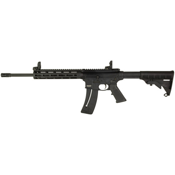 Smith & Wesson M&P15-22, .22LR, 16.5" Barrel, 25 Rds, Black - 022188899702 