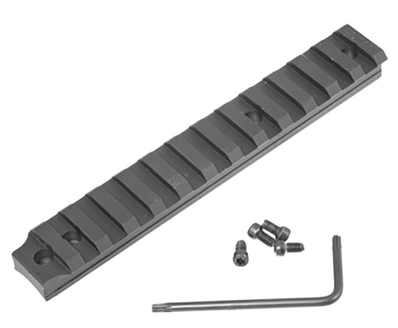 Ruger 90690, Picatinny Rail, Black Anodized - 736676906901 