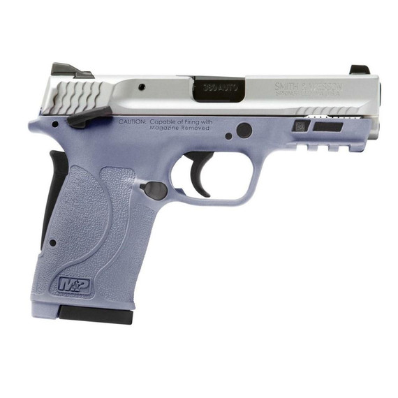 Smith & Wesson M&P380 Shield EZ, .380 ACP, 3.675" Barrel, 8 Rds, Crushed Orchid/Silver - 022188893489 