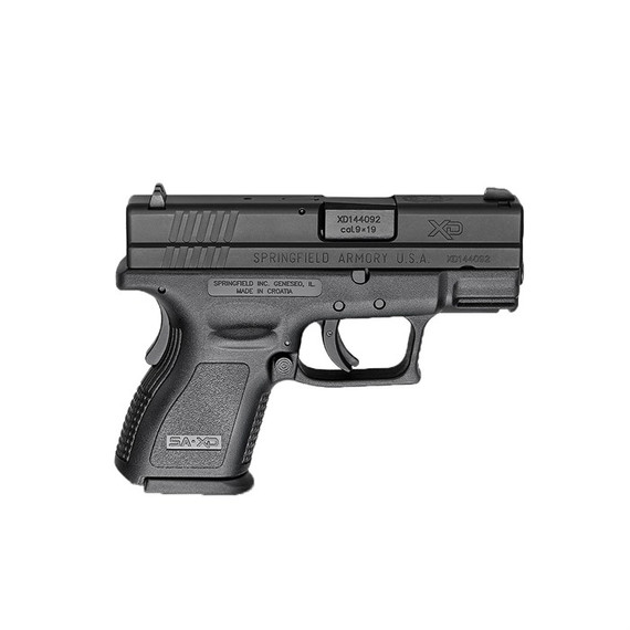 Springfield XD Defender, 9MM, 3.00" Barrel, 10 Rds, Black - 706397926045 