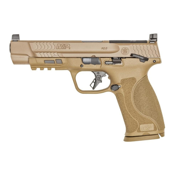Smith & Wesson M&P9 M2.0, 9MM, 5.00" Barrel, 17 Rds, FDE - 022188892642 