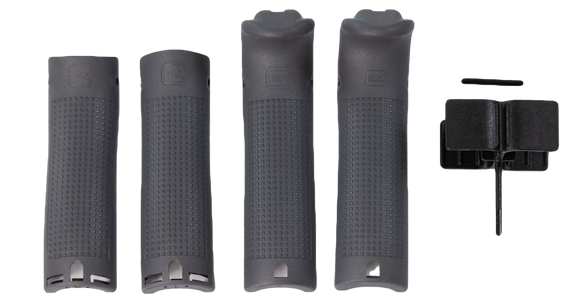 Glock 39709 Backstrap/Beavertail Set, Gray Polymer - 764503043338 