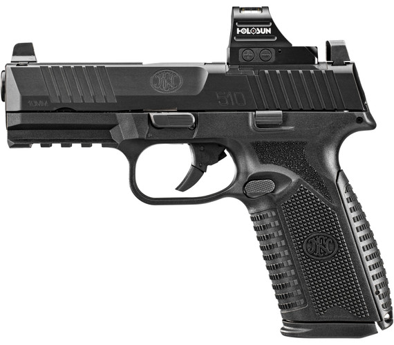 FN 510 MRD, 10MM, 4.10" Barrel, 15 Rds, Black - 845737018245 