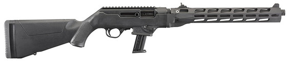 Ruger PC Carbine, 9MM, 16.12" Barrel, 17 Rds, Black Synthetic 