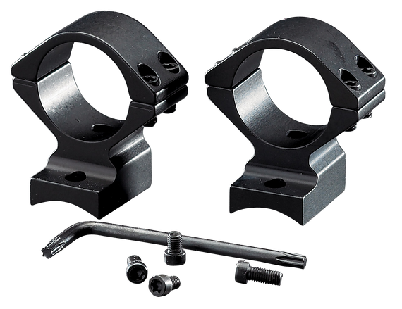 Browning A-Bolt Integrated Scope Mount/Ring Combo, Matte Black, 1" Medium - 023614201502 
