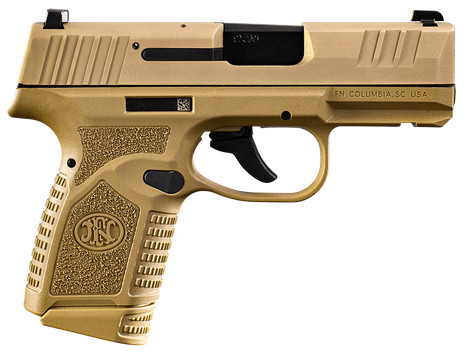 FN Reflex, 9MM, 3.30" Barrel, 10 Rds, Flat Dark Earth 