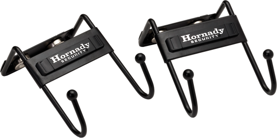 Hornady Magnetic Safe Hook, Heavy Duty Magnets, Black Finish - 090255959116 
