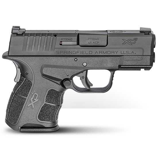 Springfield XD-S Mod.2, .45 ACP, 3.3" Barrel, 5/6 Rds, Black - 706397919054 
