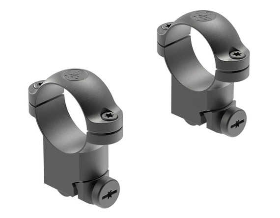 Leupold RM Ruger M77 1" High Matte, Steel, Black - 030317499525 