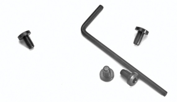 Wilson Combat Hex Head Grip Screws, Blue Finish, 4-Pack - 874218000790 