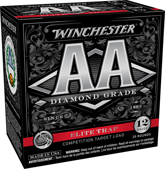 Winchester AA Diamond Grade, 12 GA, 2.75" Shell, #7.5 Shot, 1 Oz, 25 Rds - 020892028197 
