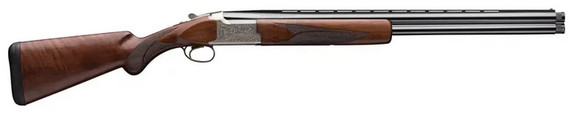 Browning Citori White Lightning, 28 GA, 26.00" Barrel, 2 Rds, Silver Nitride/Polished Blued - 023614857129 