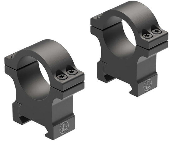 Leupold Open Range Cross-Slot Rings, 1" Hi Matte - 030317029012 