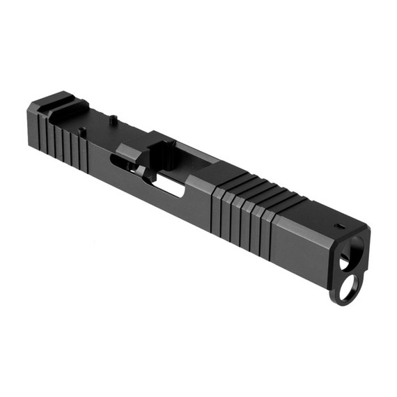 Brownells RMR Slide for Gen 4 Glock 17, Stainless w/Nitride Finish - 050806113015 