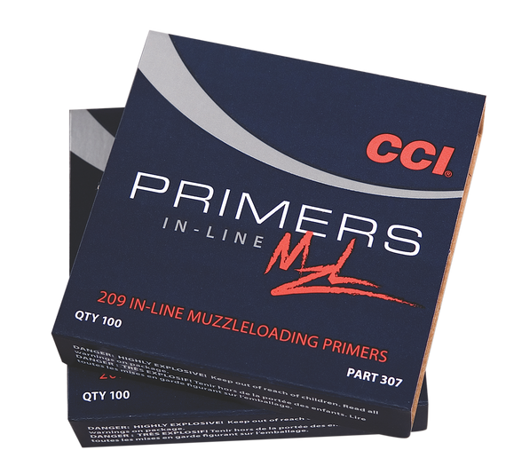 CCI In-Line Muzzleloader, Primer, 100 Rds - 076683003072 