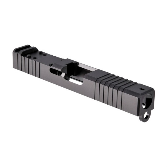 Brownells DPP Slide for Gen 3 Glock 19, Stainless Nitride - 050806113879 