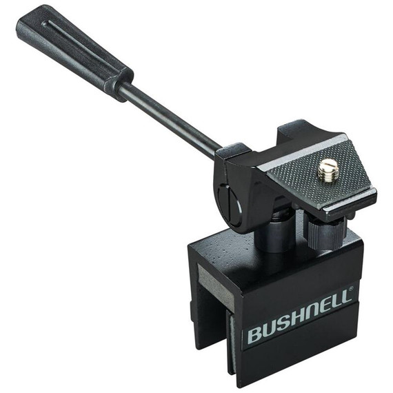 Bushnell Spotting Scope Car Window Mount, Two-way Pan Head, Matte Black Finish - 029757700155 