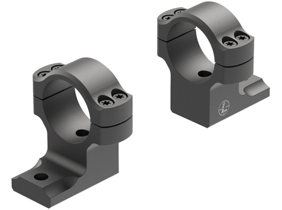 Leupold Back Cnty RM 1" 2-pc High Tikka 3T/3Tx, Matte - 030317011475 