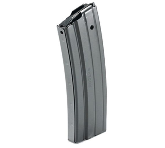 Ruger Mini-14 Magazine, 223 Rem, 30rd, Steel, Blued - 736676900350 