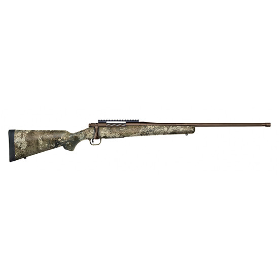 Mossberg Patriot Predator, 7MM PRC, 24.00" Barrel, 3 Rds, Cerakote/Strata Camo - 015813281713 