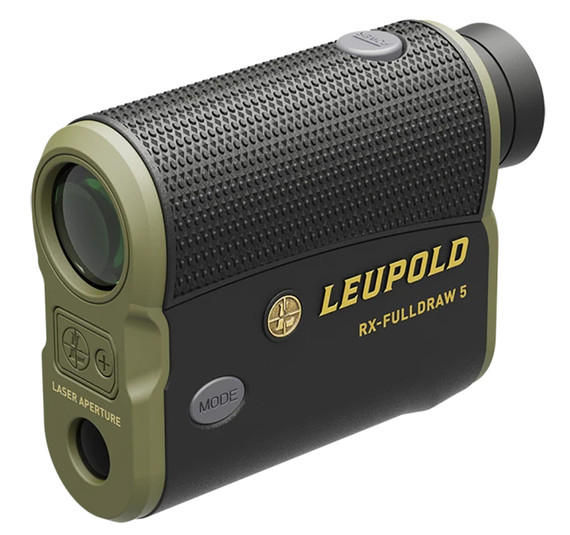 Leupold RX-FullDraw5 DNA Laser Rangefinder, 5 Selectable Reticles, Green 