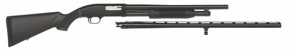 Mossberg Maverick 88 Field/Security Combo, 12 GA, 18.5" & 28" Barrels, 5+1 Rds, Blued Finish - 049533310149 