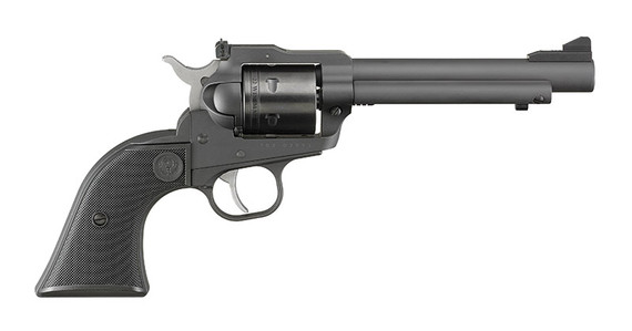 Ruger Super Wrangler, 22LR/22WMR, 5.50" Barrel, 6 Rds, Black Cerakote - 736676020324 