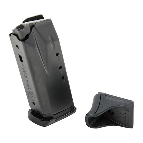 Ruger SR40C Magazine, 9 Rounds, Steel, Black Finish - 736676903672 