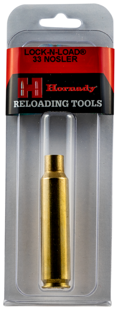 Hornady Lock-N-Load Modified Case, 33 Nosler, Brass - 090255715071 