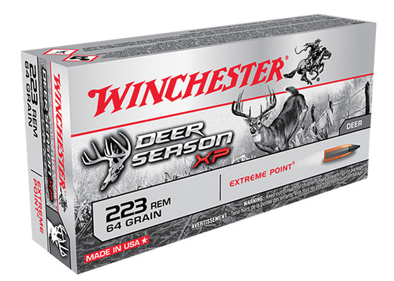 Winchester Deer Season XP 7.62x39mm 123gr Extreme Point, 20 Rounds - 020892226180 