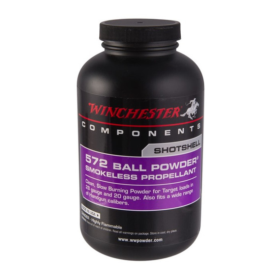 Winchester 572 Ball Smokeless Powder, 1 lb - 039288003014 