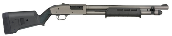 Mossberg 590A1 PRO, 12GA, 18.5" Barrel, 6+1 Rds, Cerakote Tungsten - 015813507950 