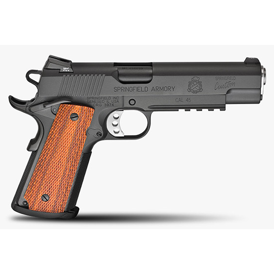 Springfield 1911-A1 FBI Professional, .45 ACP, 5.00" Barrel, 7 Rds, Black-T - 706397851644 