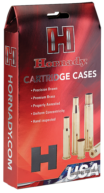 Hornady 8635 Unprimed Cases, 270 Win Rifle Brass, 50 Count - 090255486353 