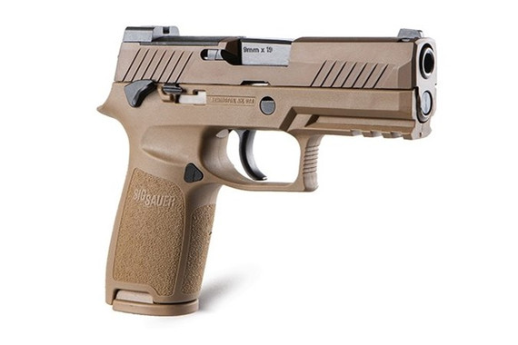 SIG Sauer 320 M18, 9MM, 3.90" Barrel, 10 Rds, Coyote Tan - 079868161804 