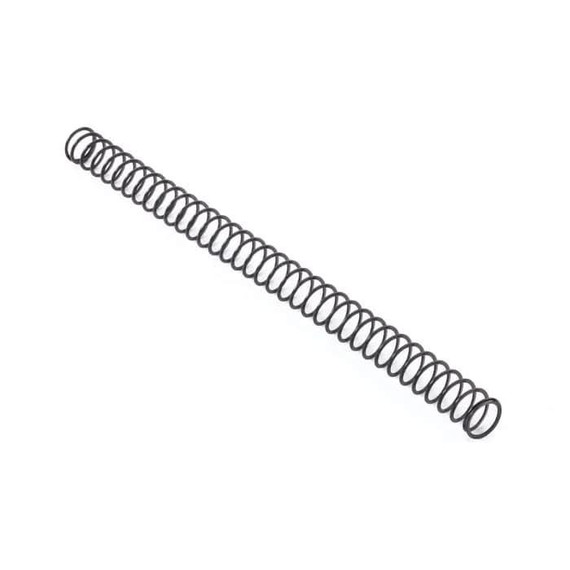 Wilson Combat Flat Wire Chrome Silicon AR-15 Buffer Tube Spring, 37 Coil, Black - 810025506926 