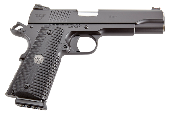 Wilson ACP Full-Size, 9MM, 5.00" Barrel, 10+1 Rds, Black Armor-Tuff - 810025501013 