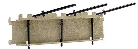 Hornady Square-Lok Multi-Pistol Peg Rack, Modular Organizing System - 090255957969 